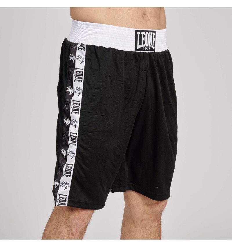 Leone ICONIC BOXING SHORTS -BLACK
